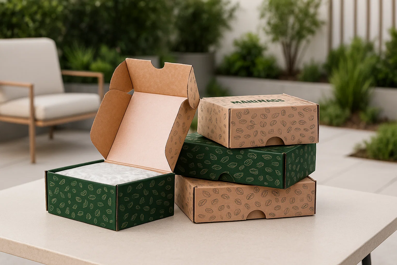Boxs multiples apéritif en carton